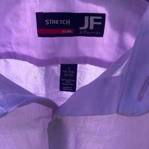 Small - J. Ferrar Purple Dress Shirt